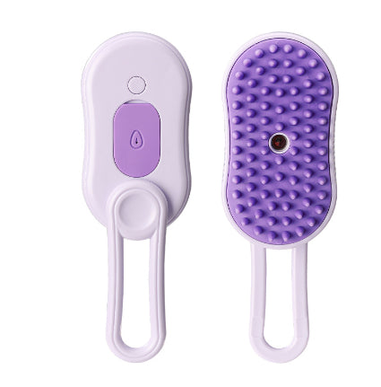 3-in-1 Steam Grooming Brush for Cats & Dogs – Massage, Cleaning & Hair Removal