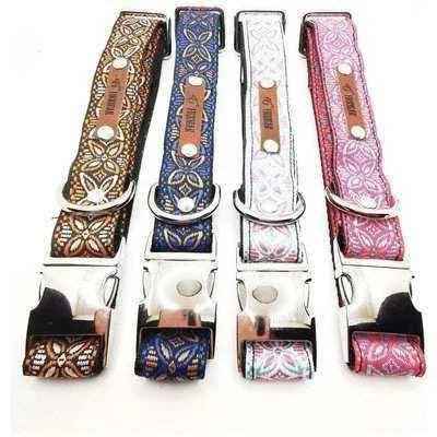Designer Butterfly Dog Collar for Large Dogs – Comfortable & Stylish Fit