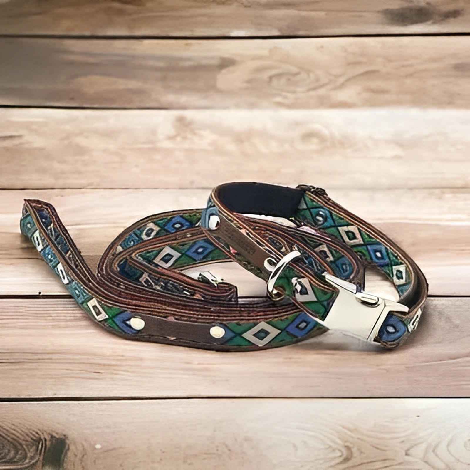 Whimsical Comfort Dog Collar & Leash Set